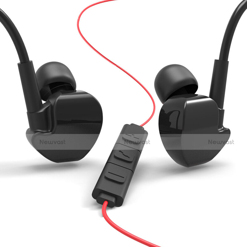Sports Stereo Earphone Headset In-Ear H36 Black