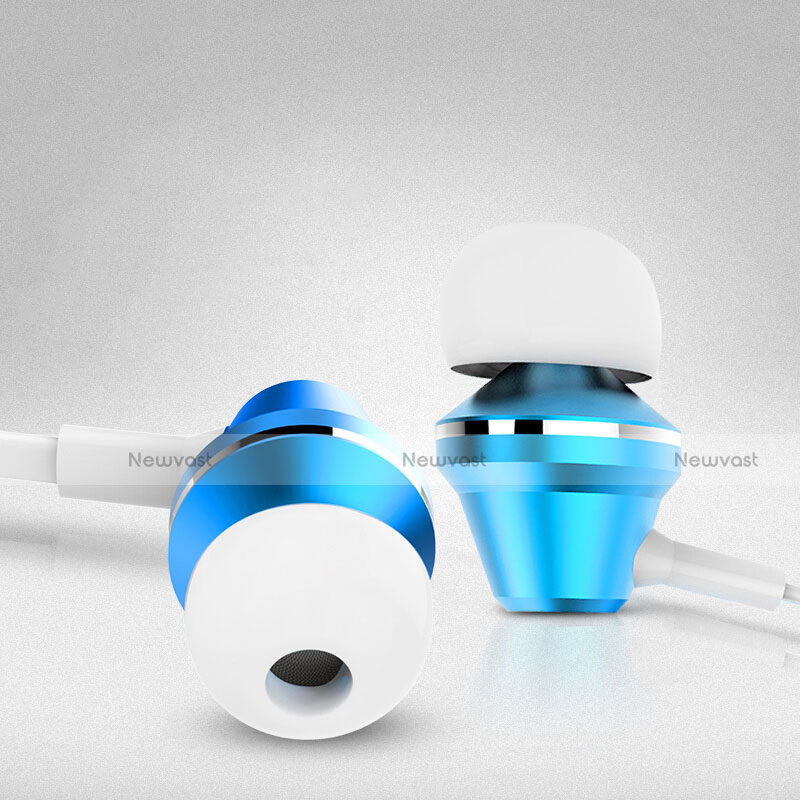 Sports Stereo Earphone Headset In-Ear H37 Blue