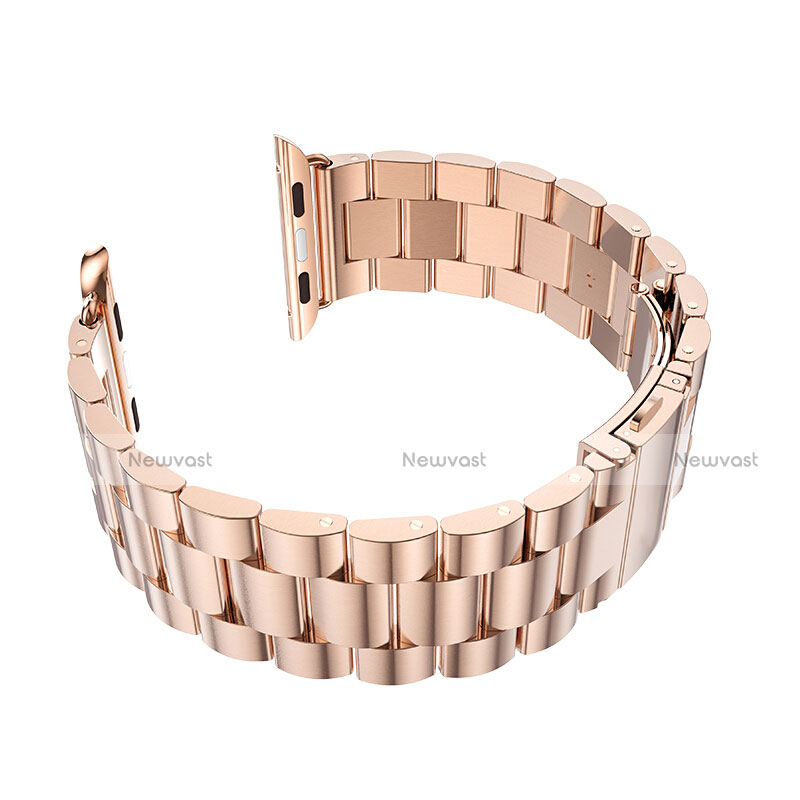 Stainless Steel Bracelet Band Strap for Apple iWatch 2 38mm Rose Gold