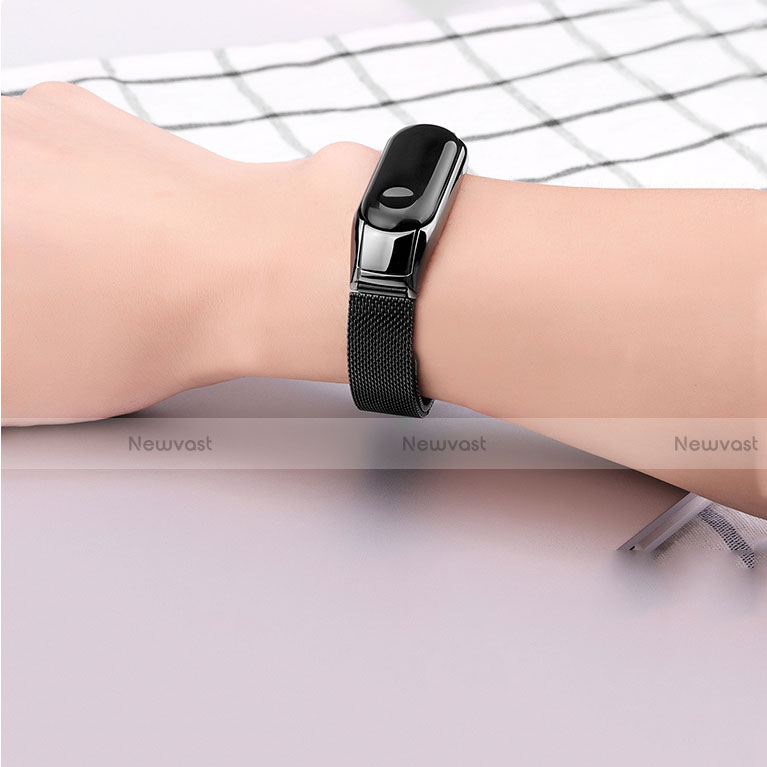 Stainless Steel Bracelet Band Strap for Xiaomi Mi Band 3