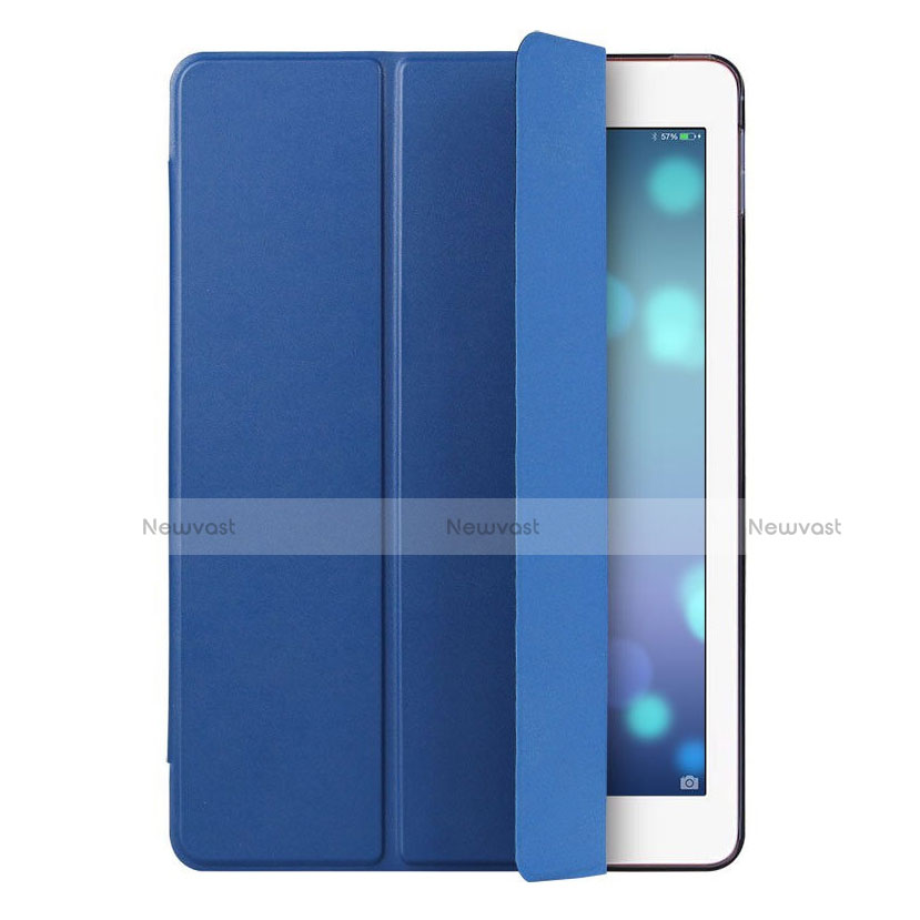 Stands Flip Cover Leather Case for Apple iPad Pro 9.7 Blue
