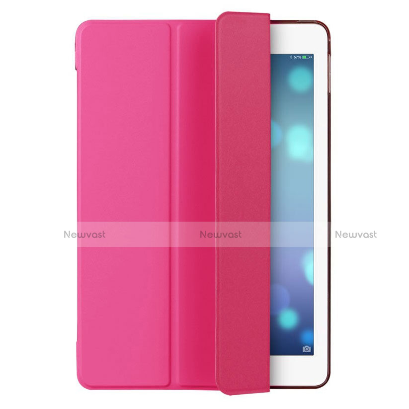 Stands Flip Cover Leather Case for Apple iPad Pro 9.7 Hot Pink