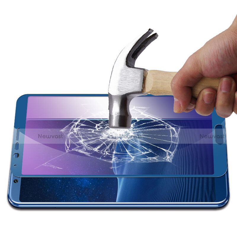 Tempered Glass Anti Blue Light Screen Protector Film B01 for Huawei Honor View 10 Blue