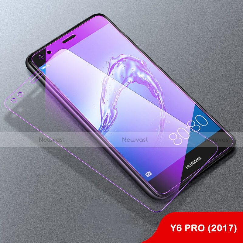 Tempered Glass Anti Blue Light Screen Protector Film B01 for Huawei Y6 Pro (2017) Clear