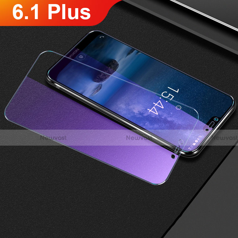 Tempered Glass Anti Blue Light Screen Protector Film B01 for Nokia 6.1 Plus Clear