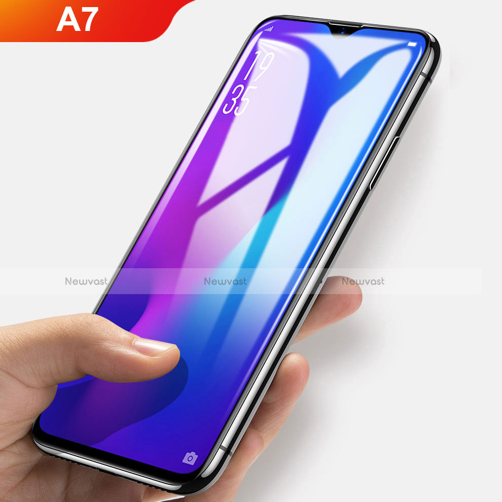 Tempered Glass Anti Blue Light Screen Protector Film B01 for Oppo A7 Clear