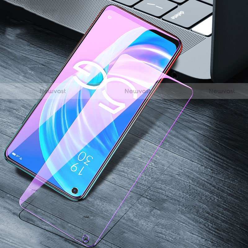 Tempered Glass Anti Blue Light Screen Protector Film B01 for Oppo A73 5G Clear