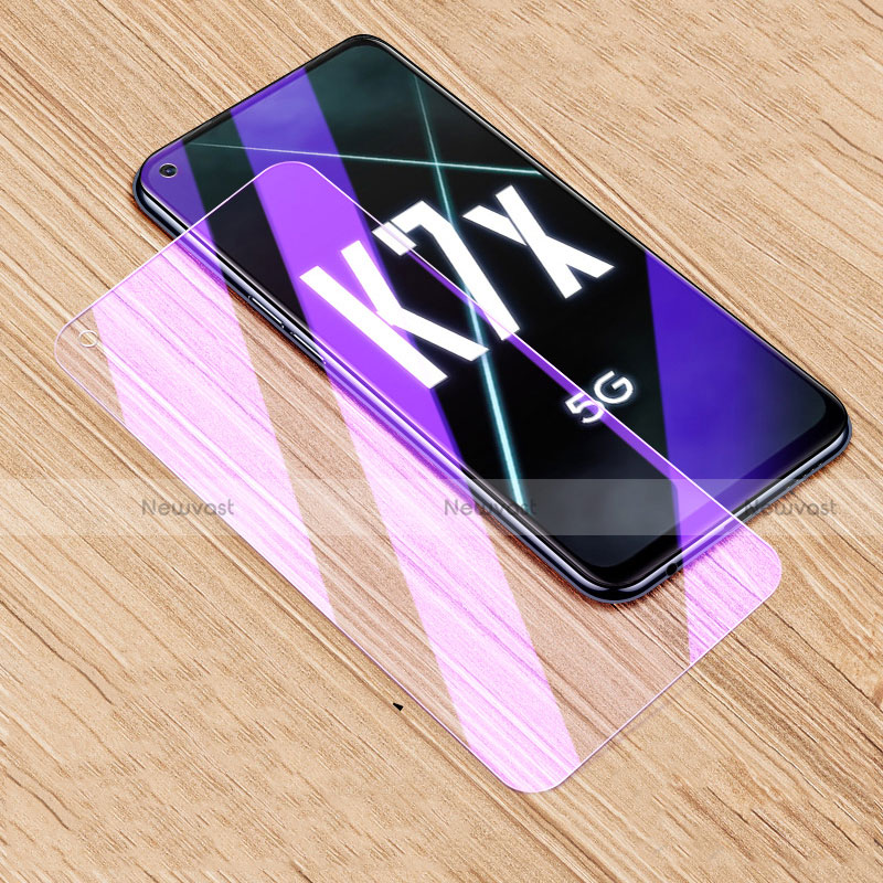 Tempered Glass Anti Blue Light Screen Protector Film B01 for Oppo K7x 5G Clear