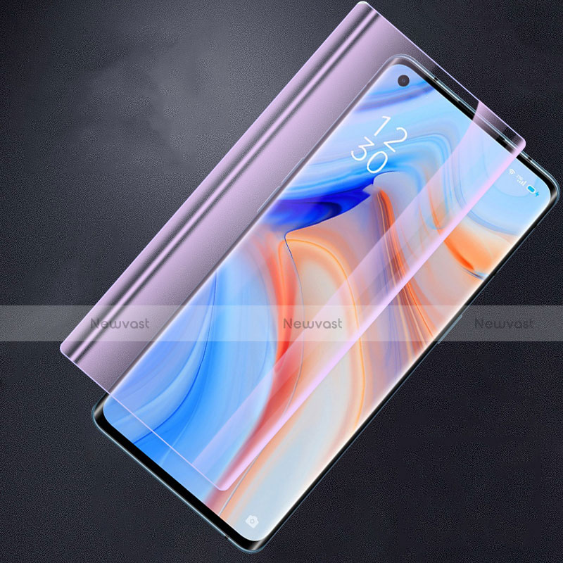 Tempered Glass Anti Blue Light Screen Protector Film B01 for Oppo Reno4 Pro 5G Clear