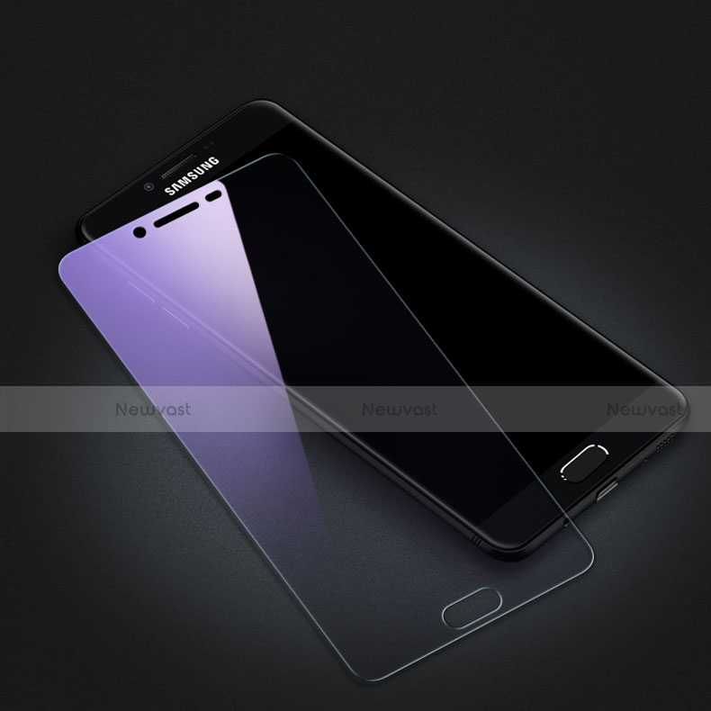 Tempered Glass Anti Blue Light Screen Protector Film B01 for Samsung Galaxy C7 SM-C7000 Blue