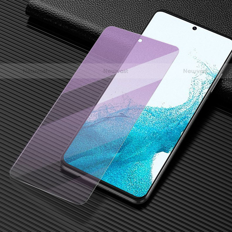 Tempered Glass Anti Blue Light Screen Protector Film B01 for Samsung Galaxy S21 FE 5G Clear