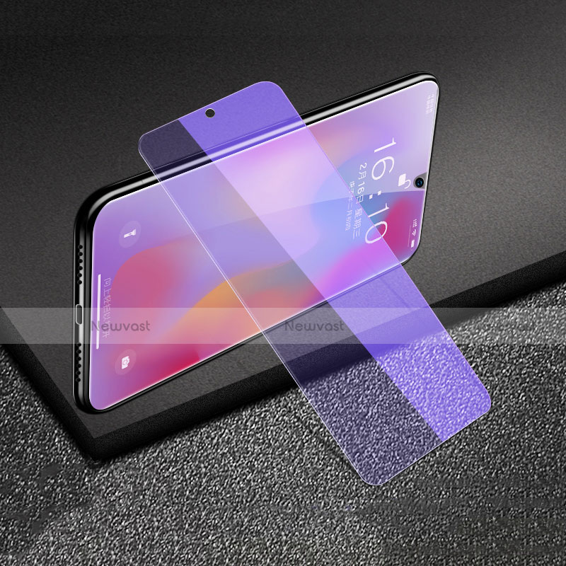 Tempered Glass Anti Blue Light Screen Protector Film B02 for Motorola Moto G22 Clear