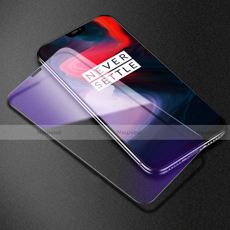 Tempered Glass Anti Blue Light Screen Protector Film B02 for OnePlus 6 Clear