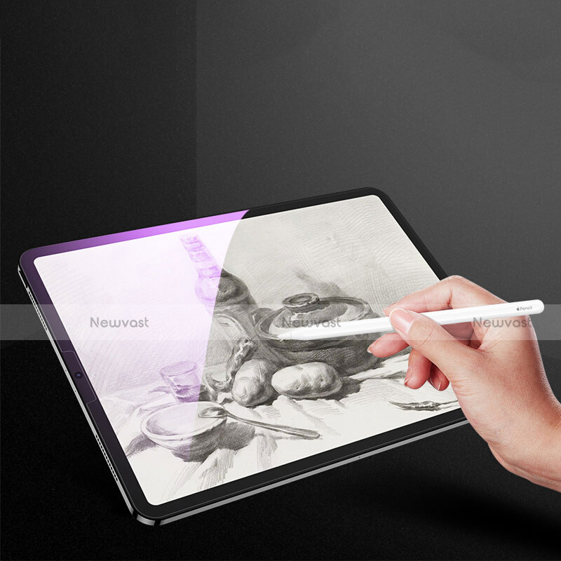 Tempered Glass Anti Blue Light Screen Protector Film B03 for Apple iPad Pro 12.9 (2020) Clear