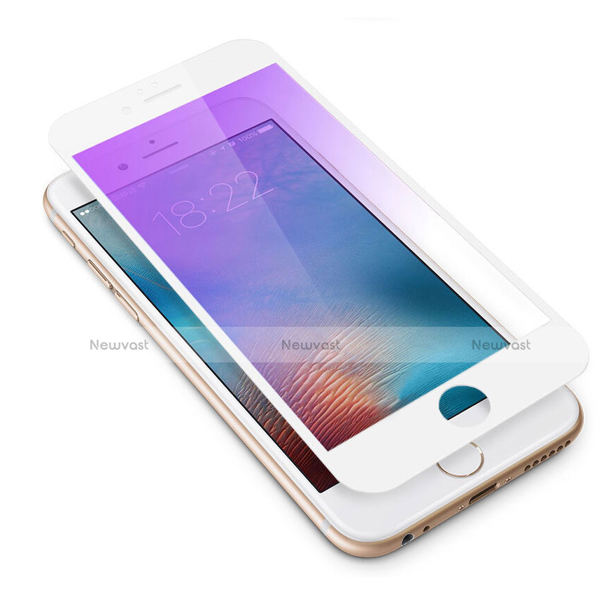 Tempered Glass Anti Blue Light Screen Protector Film for Apple iPhone 6 Plus White