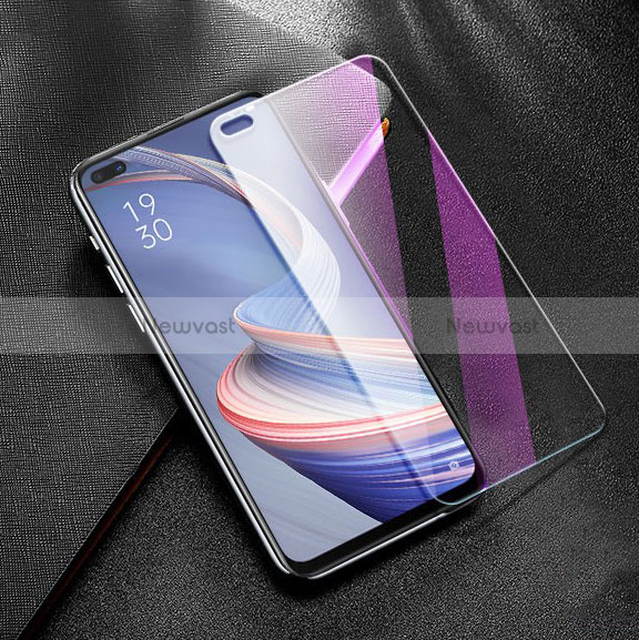 Tempered Glass Anti Blue Light Screen Protector Film for Oppo Reno4 Z 5G Clear