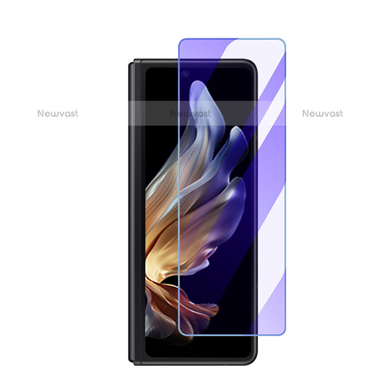 Tempered Glass Anti Blue Light Screen Protector Film for Samsung Galaxy Z Fold3 5G Clear