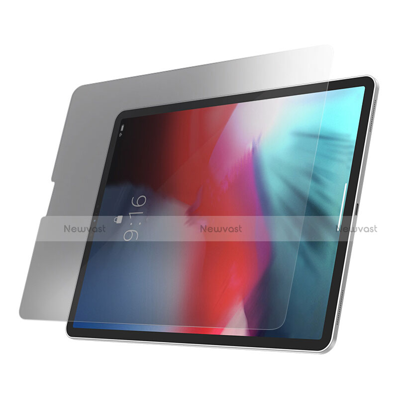 Tempered Glass Anti-Spy Screen Protector Film for Apple iPad Pro 12.9 (2018) Clear