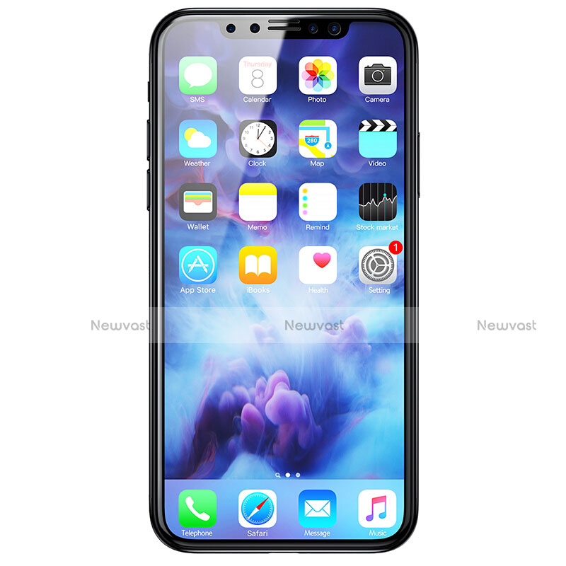 Tempered Glass Anti-Spy Screen Protector Film for Apple iPhone X Clear