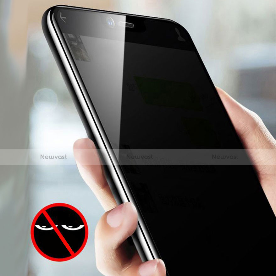 Tempered Glass Anti-Spy Screen Protector Film for Huawei Honor 20 Black