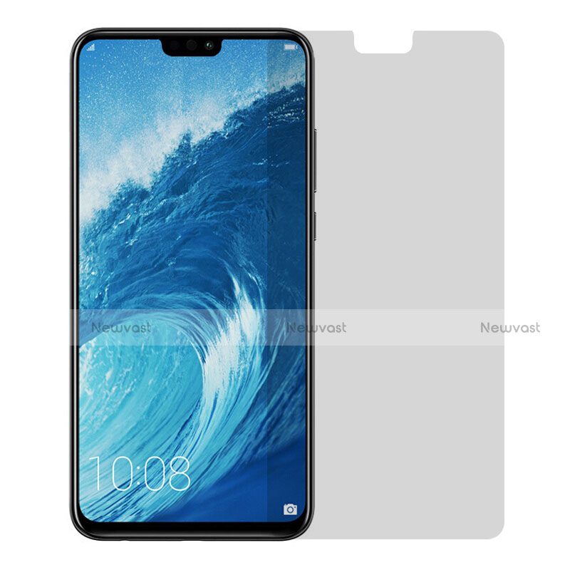 Tempered Glass Anti-Spy Screen Protector Film for Huawei Honor 8X Clear