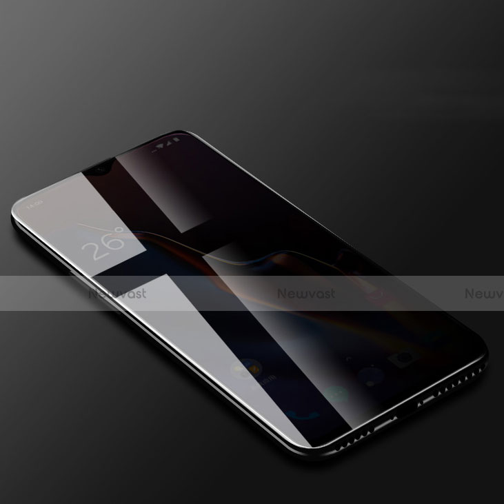 Tempered Glass Anti-Spy Screen Protector Film for OnePlus 6T Clear