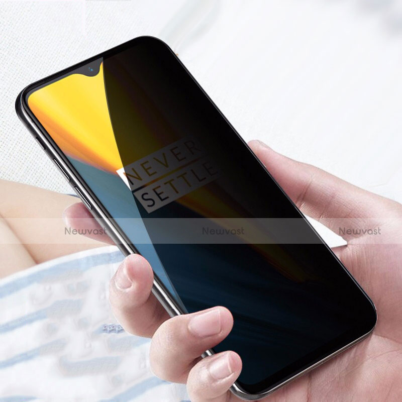 Tempered Glass Anti-Spy Screen Protector Film for OnePlus 7 Clear