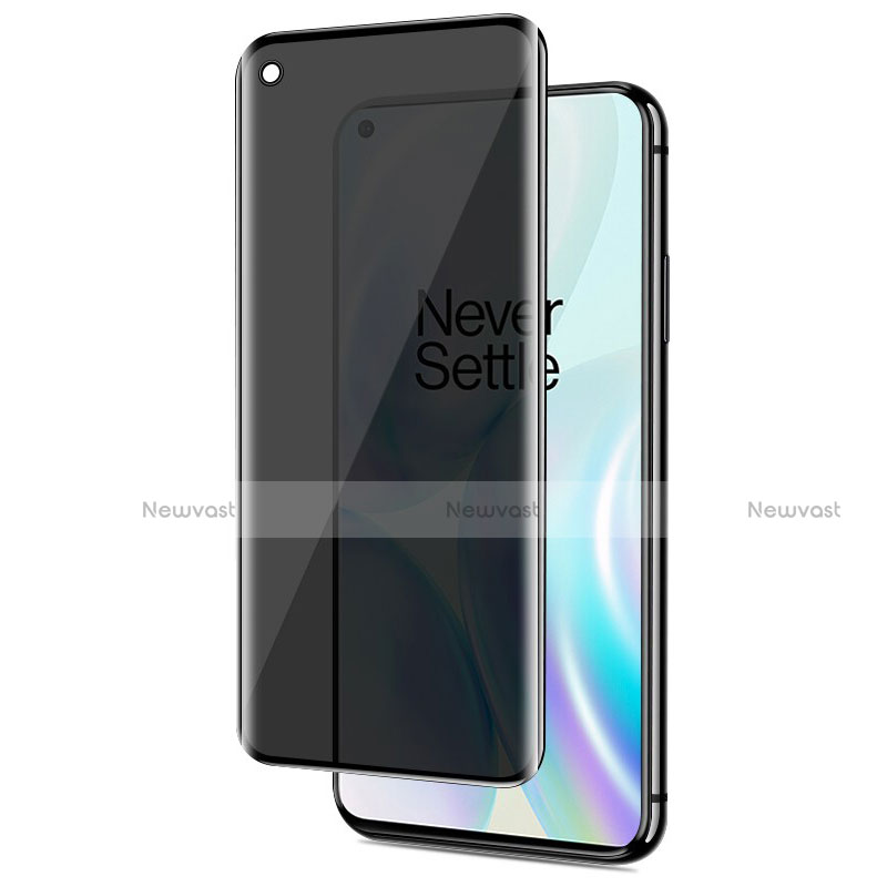 Tempered Glass Anti-Spy Screen Protector Film for OnePlus 8 Clear