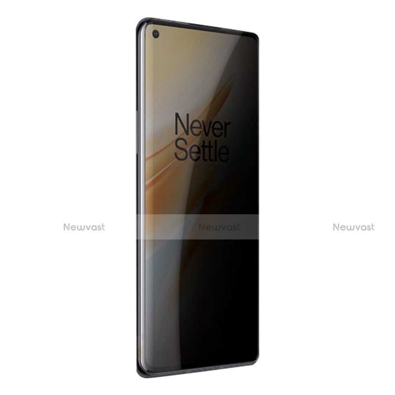 Tempered Glass Anti-Spy Screen Protector Film for OnePlus 8 Pro Clear