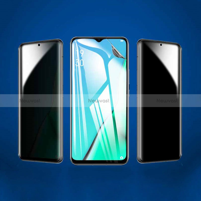 Tempered Glass Anti-Spy Screen Protector Film for Oppo A17 Clear