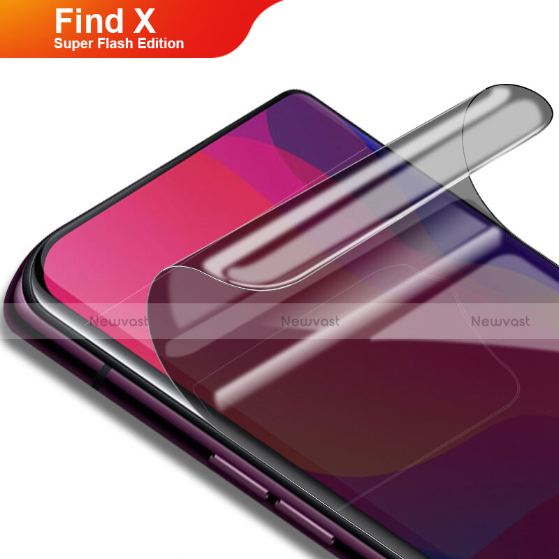 Tempered Glass Anti-Spy Screen Protector Film for Oppo Find X Super Flash Edition Clear