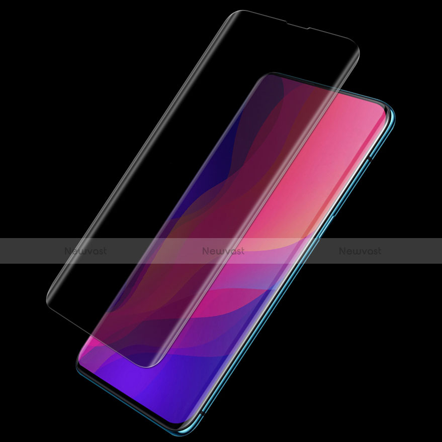 Tempered Glass Anti-Spy Screen Protector Film for Oppo Find X Super Flash Edition Clear