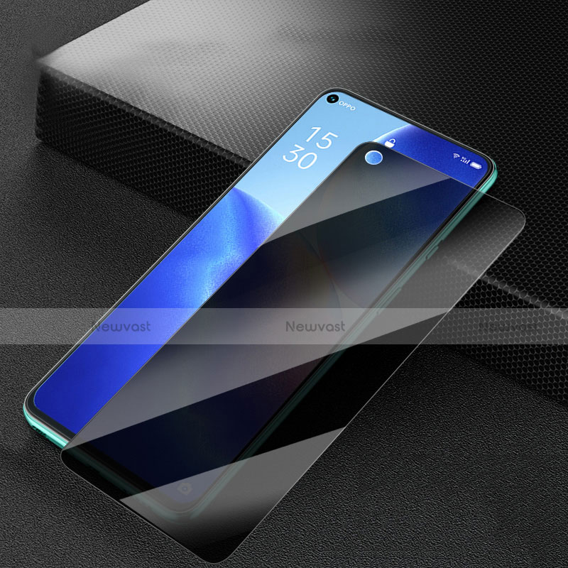 Tempered Glass Anti-Spy Screen Protector Film for Oppo Reno5 5G Clear