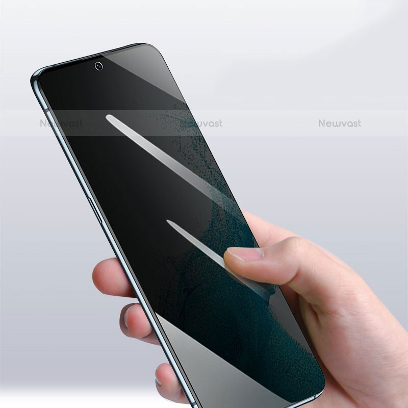 Tempered Glass Anti-Spy Screen Protector Film for Samsung Galaxy S21 FE 5G Clear