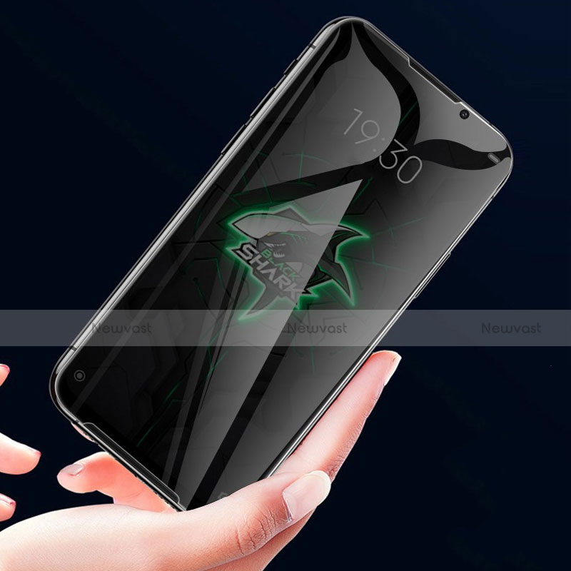 Tempered Glass Anti-Spy Screen Protector Film for Xiaomi Black Shark 3 Clear