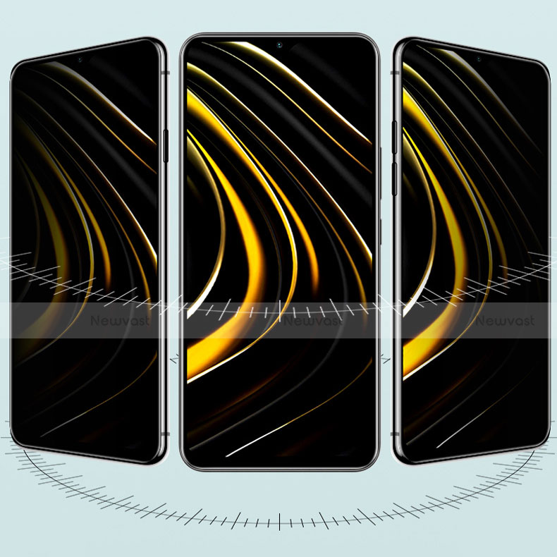 Tempered Glass Anti-Spy Screen Protector Film for Xiaomi Poco M3 Clear