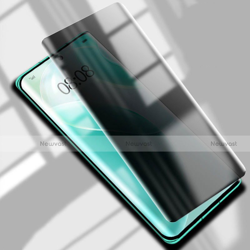 Tempered Glass Anti-Spy Screen Protector Film M01 for Huawei Nova 8 5G Clear