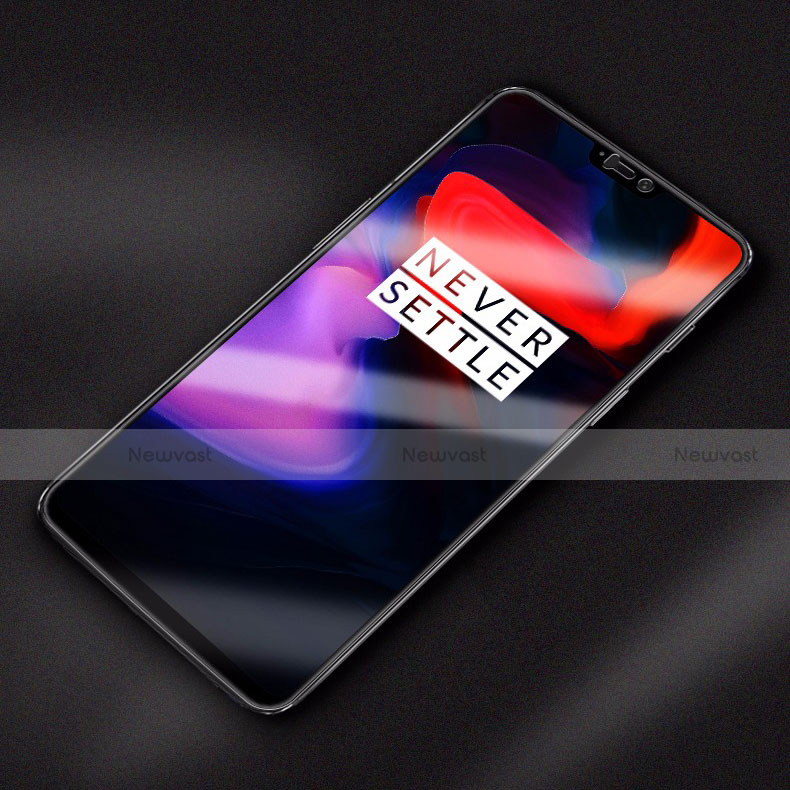 Tempered Glass Anti-Spy Screen Protector Film M01 for OnePlus 6 Clear