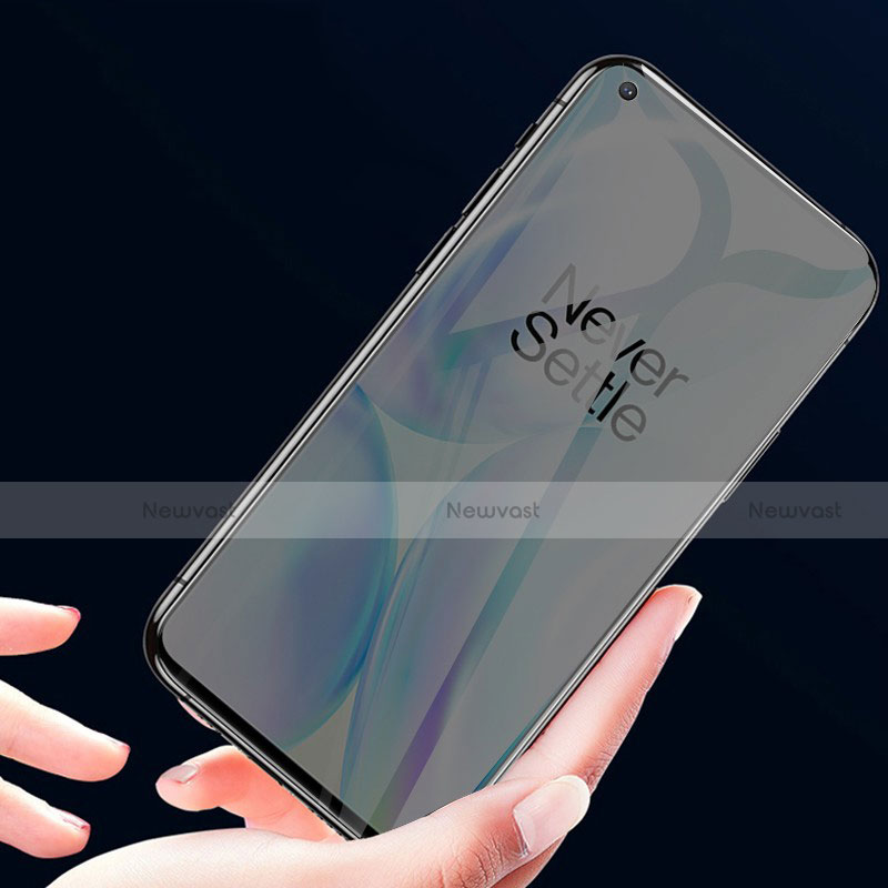 Tempered Glass Anti-Spy Screen Protector Film M01 for OnePlus 8 Clear