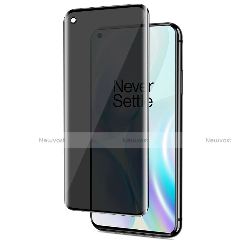 Tempered Glass Anti-Spy Screen Protector Film M01 for OnePlus 8 Pro Clear
