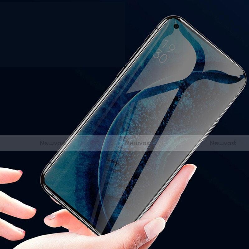Tempered Glass Anti-Spy Screen Protector Film M01 for Oppo Find X2 Pro Clear