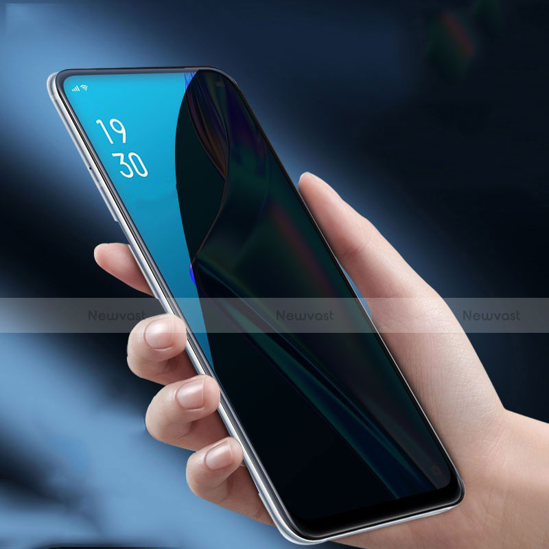 Tempered Glass Anti-Spy Screen Protector Film M01 for Oppo Reno2 Clear