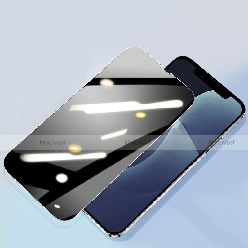 Tempered Glass Anti-Spy Screen Protector Film M09 for Apple iPhone 14 Clear