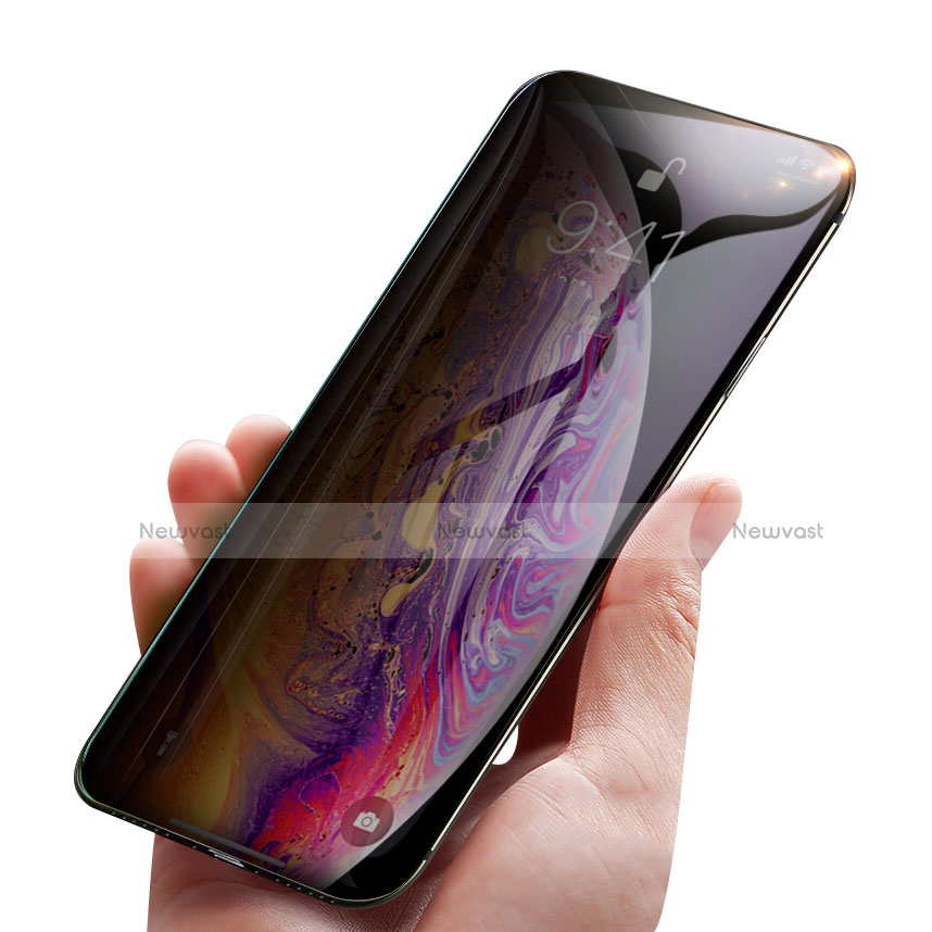 Tempered Glass Anti-Spy Screen Protector Film P01 for Apple iPhone Xs Max Clear