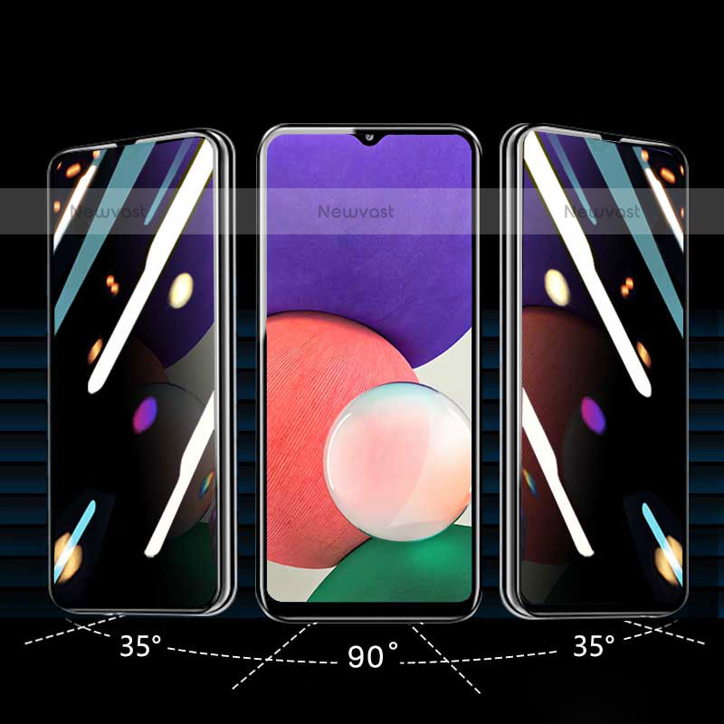 Tempered Glass Anti-Spy Screen Protector Film S01 for OnePlus Nord N300 5G Clear