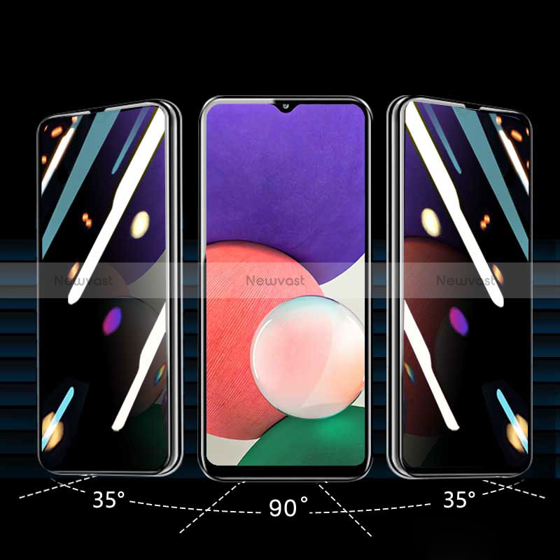 Tempered Glass Anti-Spy Screen Protector Film S01 for Oppo A56S 5G Clear