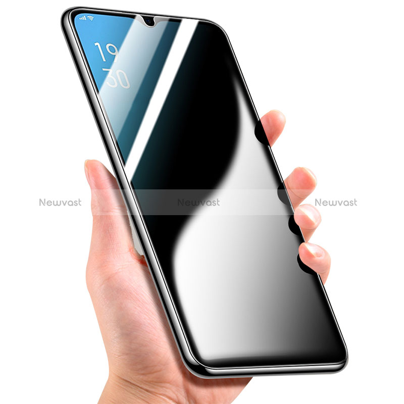 Tempered Glass Anti-Spy Screen Protector Film S01 for Oppo A58x 5G Clear