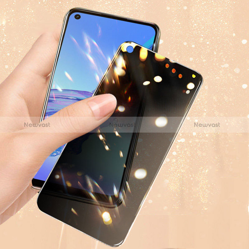 Tempered Glass Anti-Spy Screen Protector Film S01 for Oppo Reno7 4G Clear