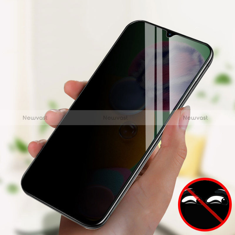 Tempered Glass Anti-Spy Screen Protector Film S01 for Realme 5S Clear