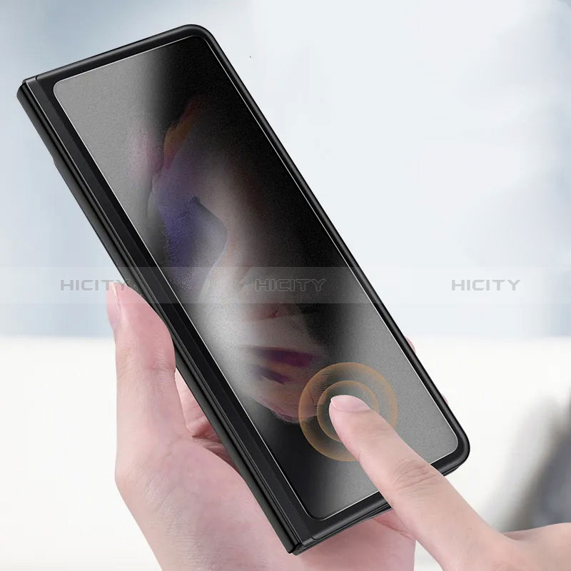 Tempered Glass Anti-Spy Screen Protector Film S01 for Samsung Galaxy Z Fold4 5G Clear
